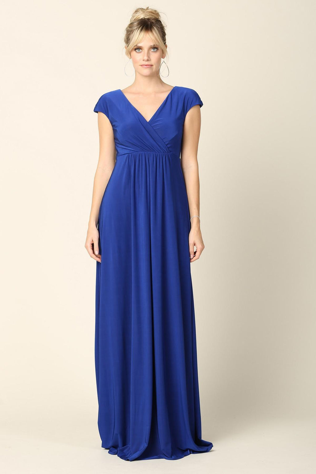 Amari Modest Maxi in Royal Blue