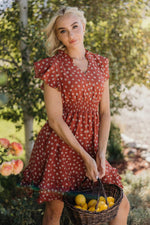 Finn Modest Dress in Flower Pot