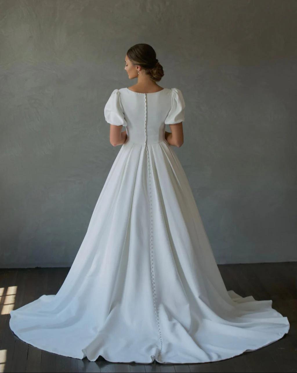 Rose Modest Wedding Dress