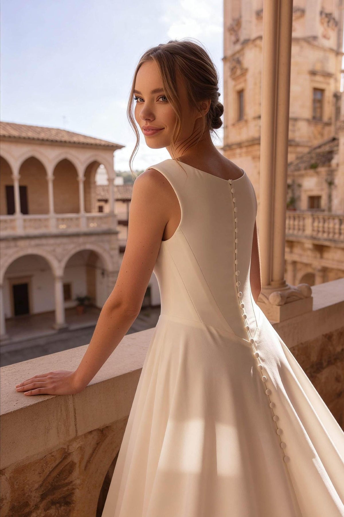 8443 Modest Wedding Dress