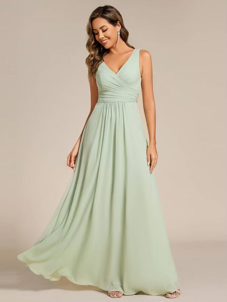 Megan Maxi Dress in Mint Green