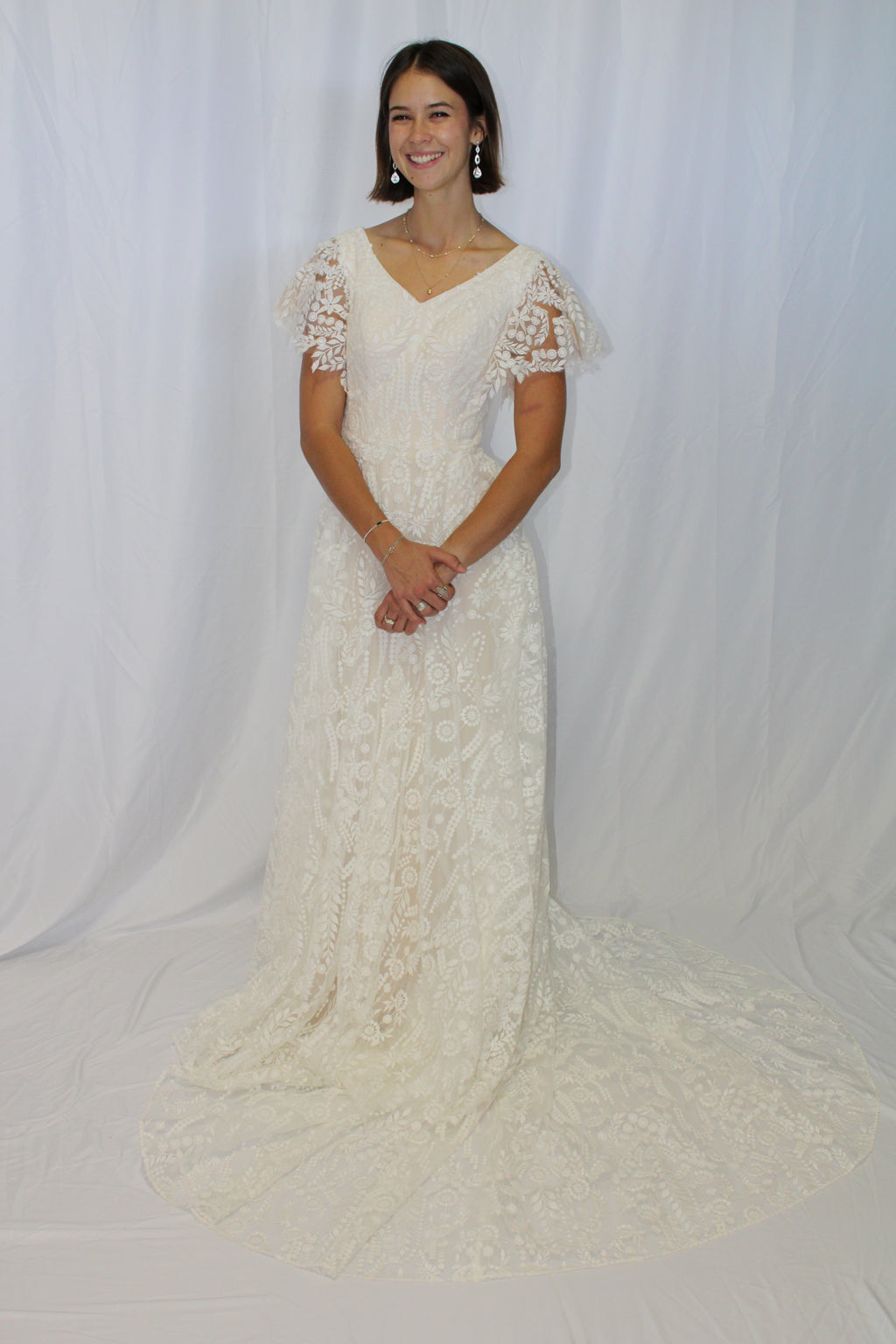 Zephyr T2284Z Modest Wedding Dress