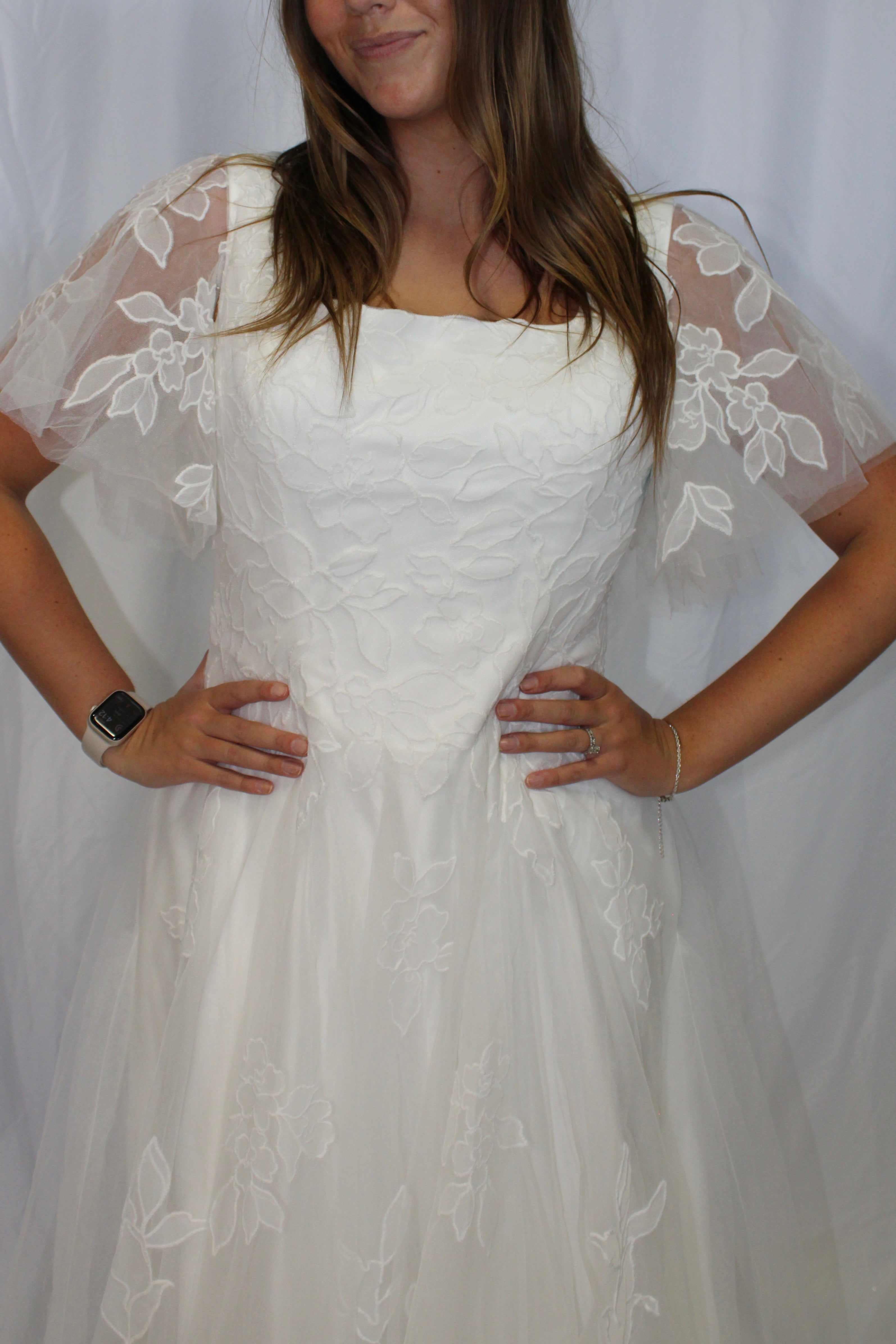 T2687Z Modest Wedding Dress