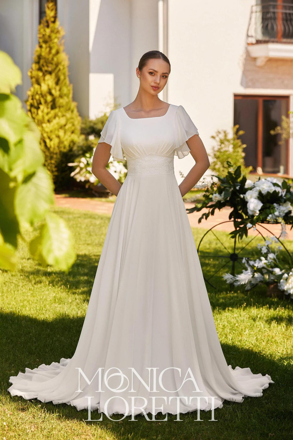 8346 Modest Wedding Dress