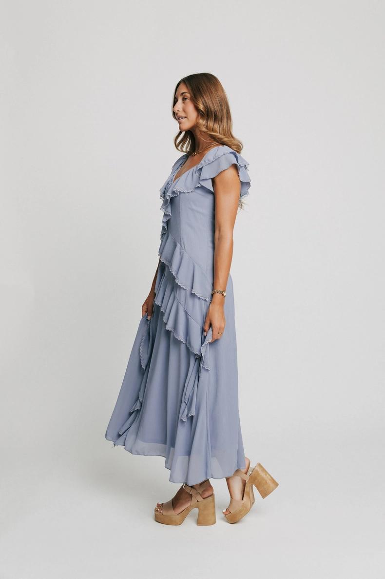 Rozina Maxi Dress in Dawn Breeze