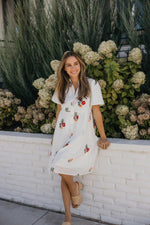 Maeve Modest Dress in Spanish Rose