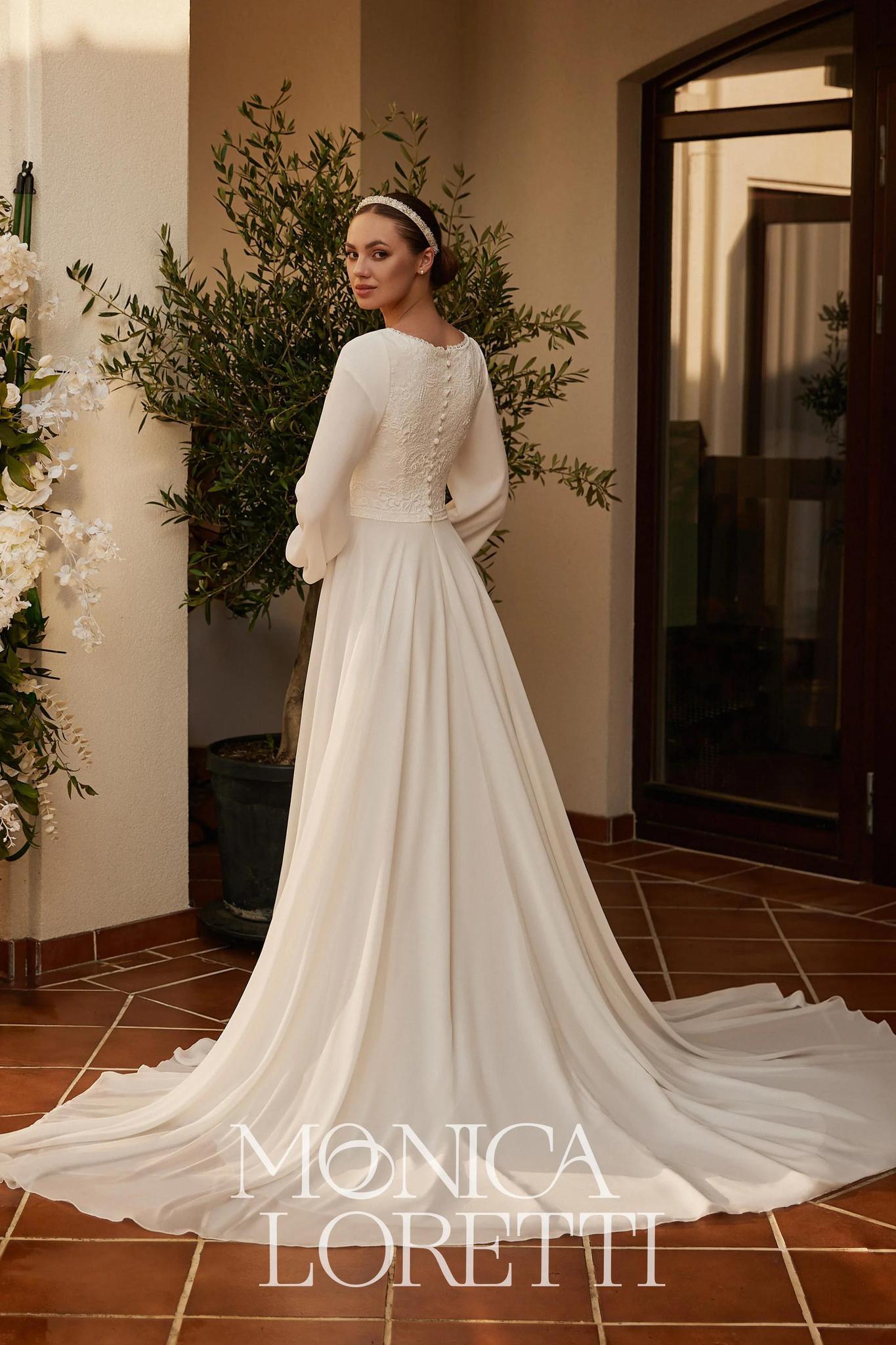 8351 Modest Wedding Dress