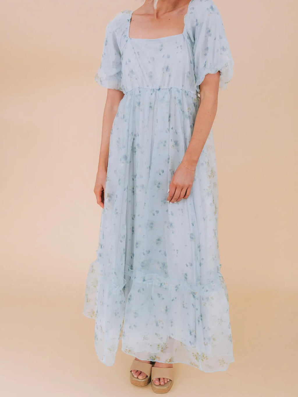 Hadley Modest Maxi in Cloud Blue