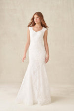 M784 Modest Wedding Dress