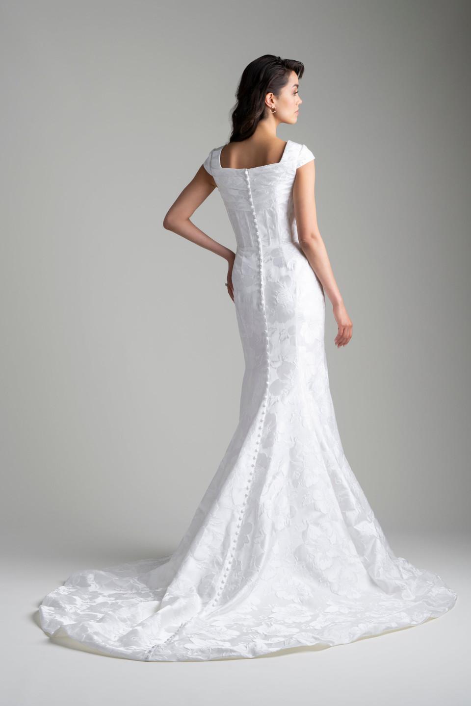 M758 Modest Wedding Dress