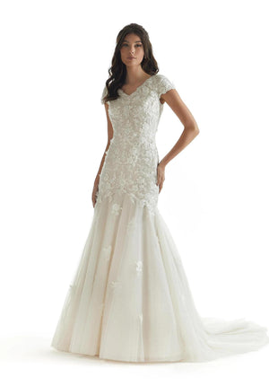 Nia 30168 Modest Wedding Dress
