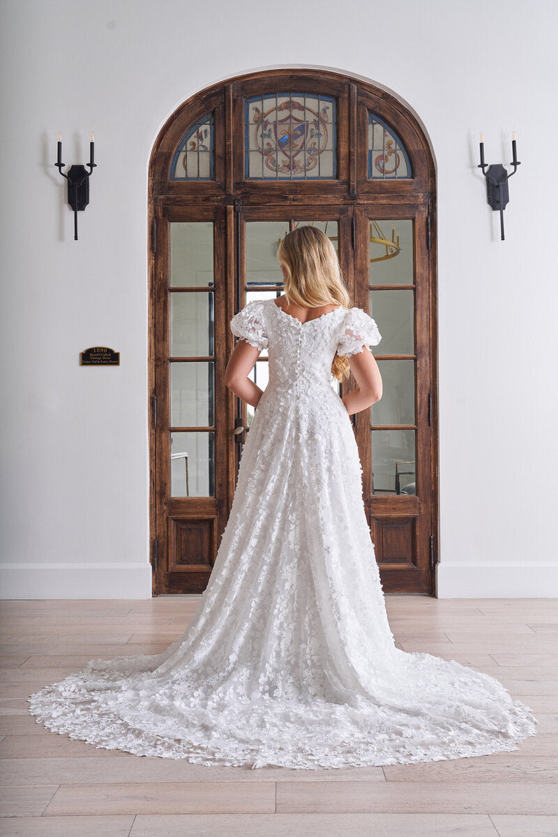 Fiori Modest Wedding Dress