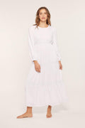 Patsy Petite Embroidered Temple Dress