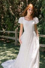 M789 Modest Wedding Dress