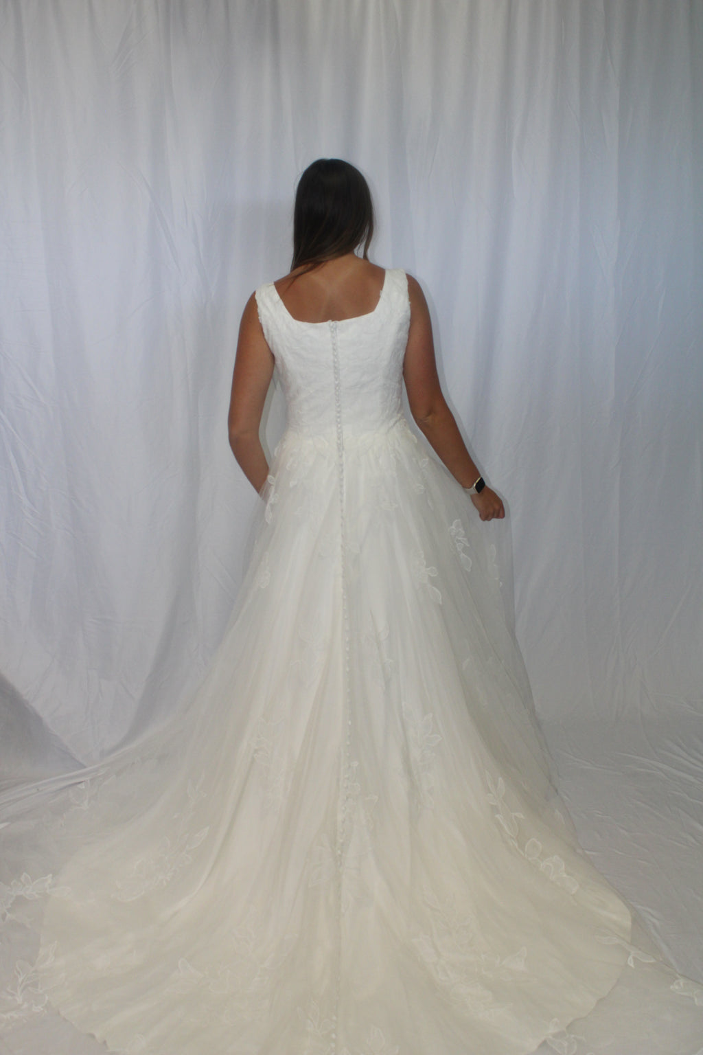 T2687Z Modest Wedding Dress