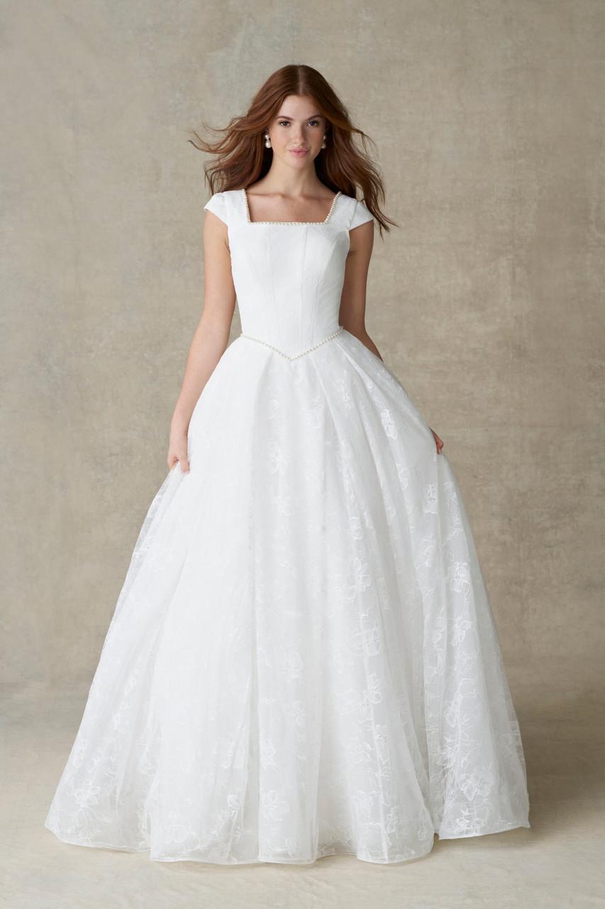 M800 Modest Wedding Dress