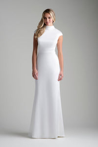 M755 Modest Wedding Dress