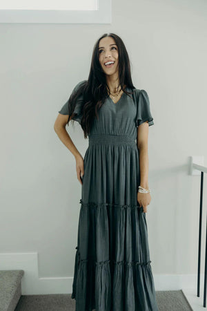 Taylor Modest Maxi in Atlantic
