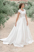 TR12033 Modest Wedding Dress