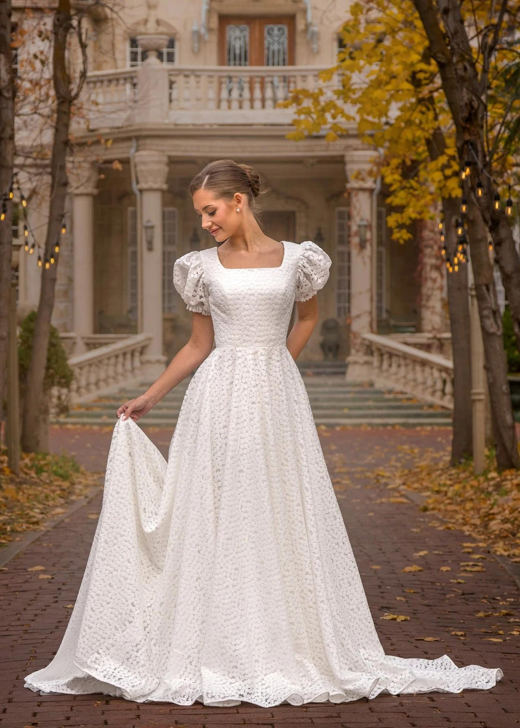 Lucy Modest Wedding Dress