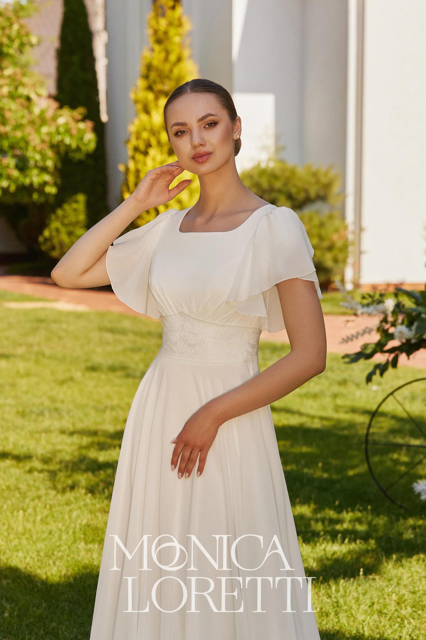 mormon wedding dresses Modest and New LDS Garment Updates line Length Modest Riley Wedding Gown Medium