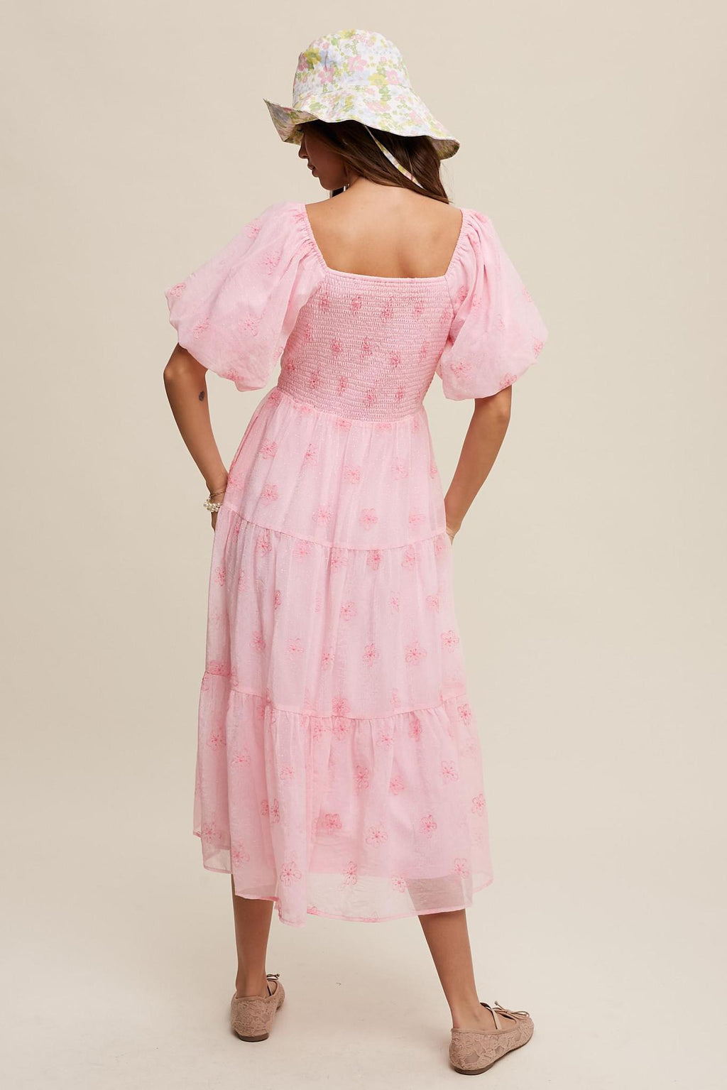 Jessica Modest Maxi in Ballerina Pink