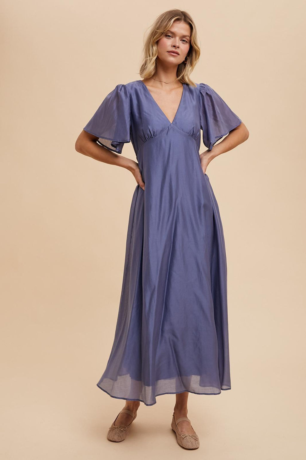 Zilla Modest Maxi in Elemental Blue