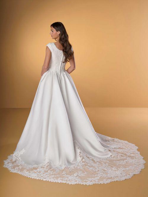 28257 Modest Wedding Dress
