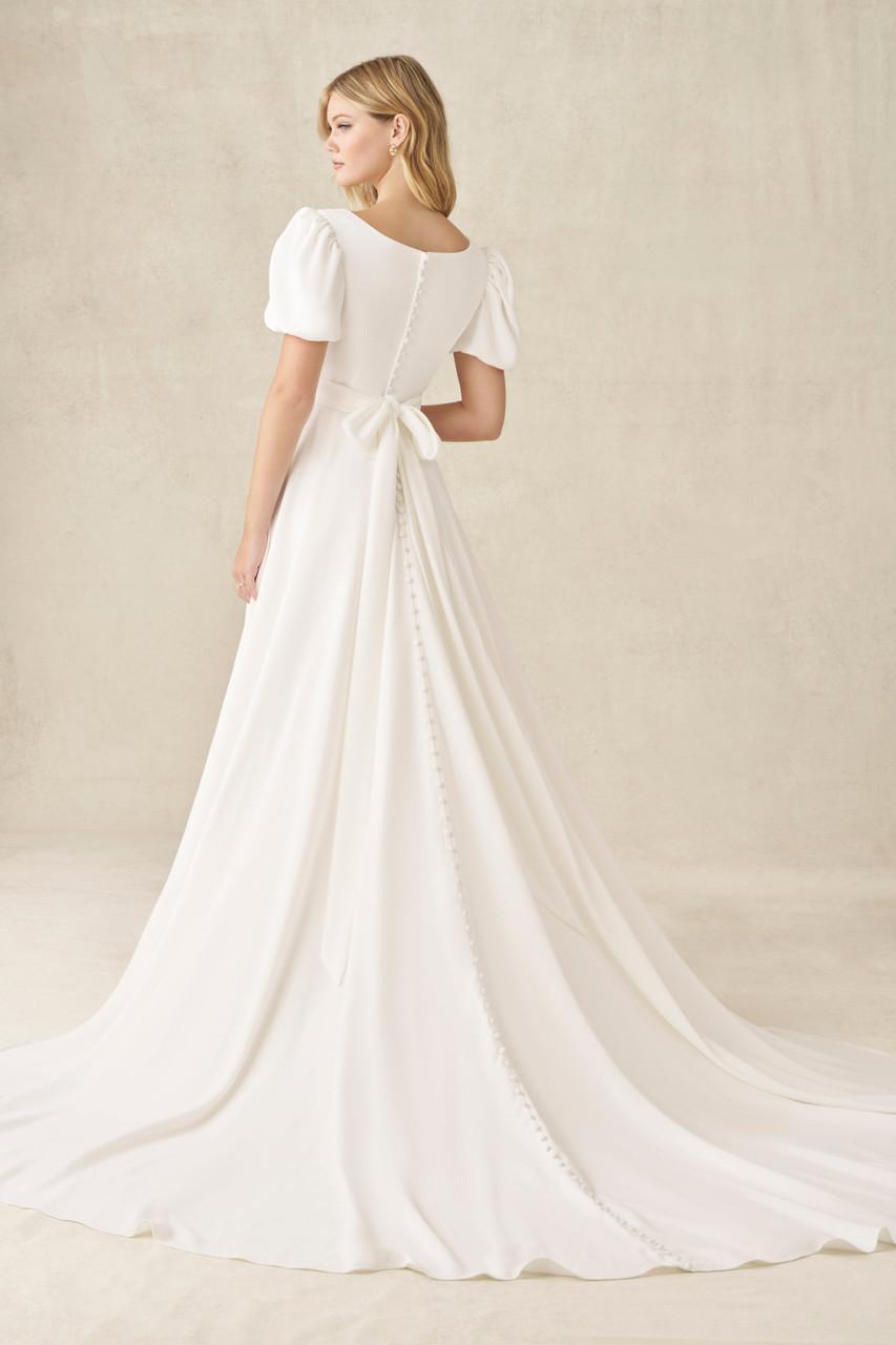 M781 Modest Wedding Dress