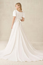M781 Modest Wedding Dress