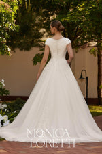 8347 Modest Wedding Dress
