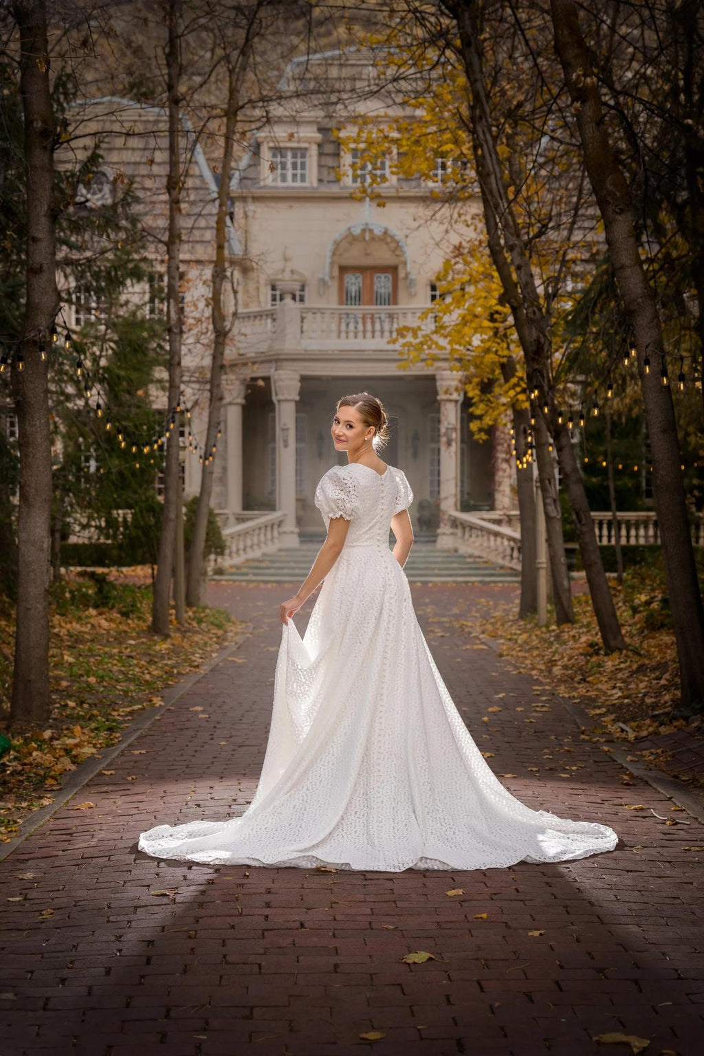 Lucy Modest Wedding Dress