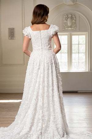 Fiori Modest Wedding Dress