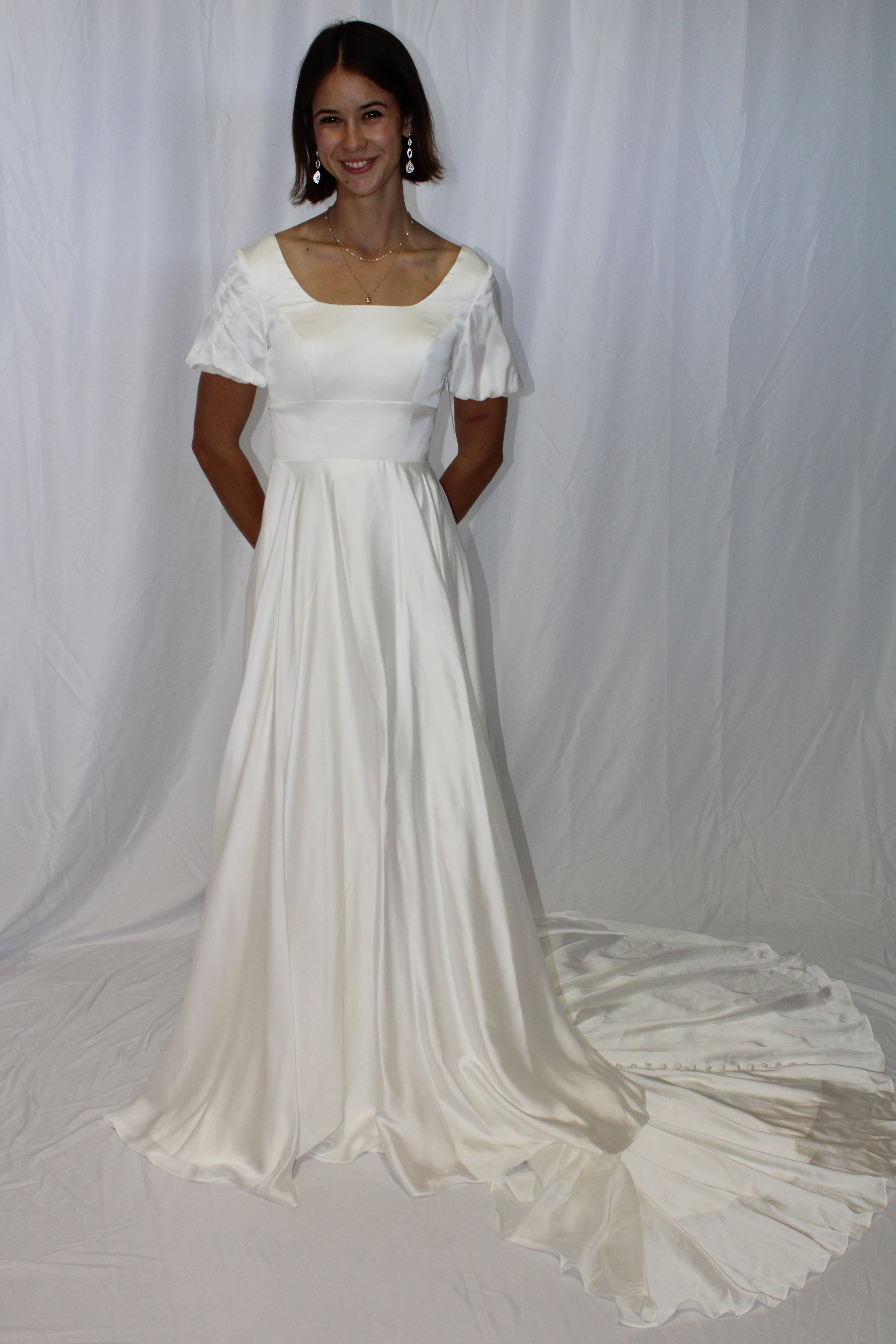 T2358Z Modest Wedding Dress