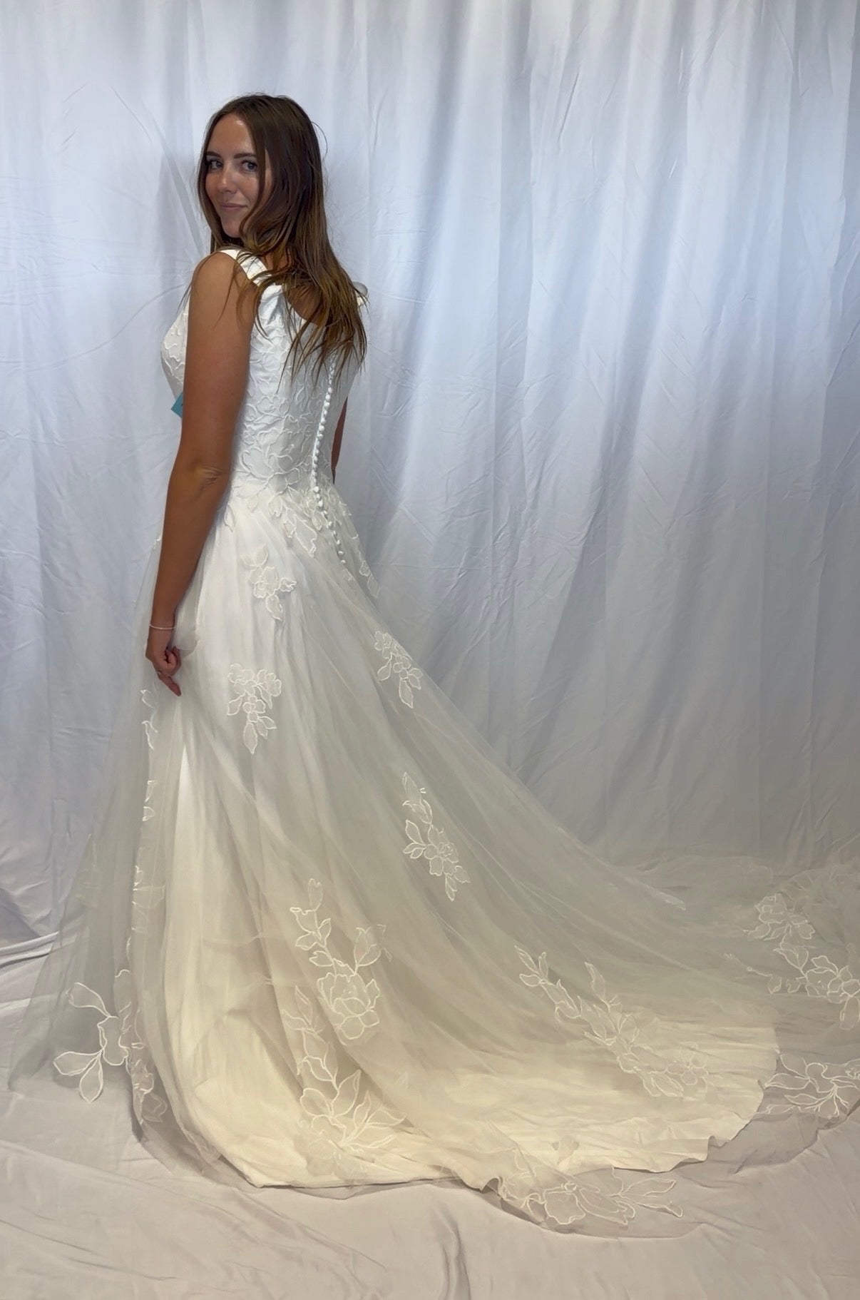 T2687Z Modest Wedding Dress