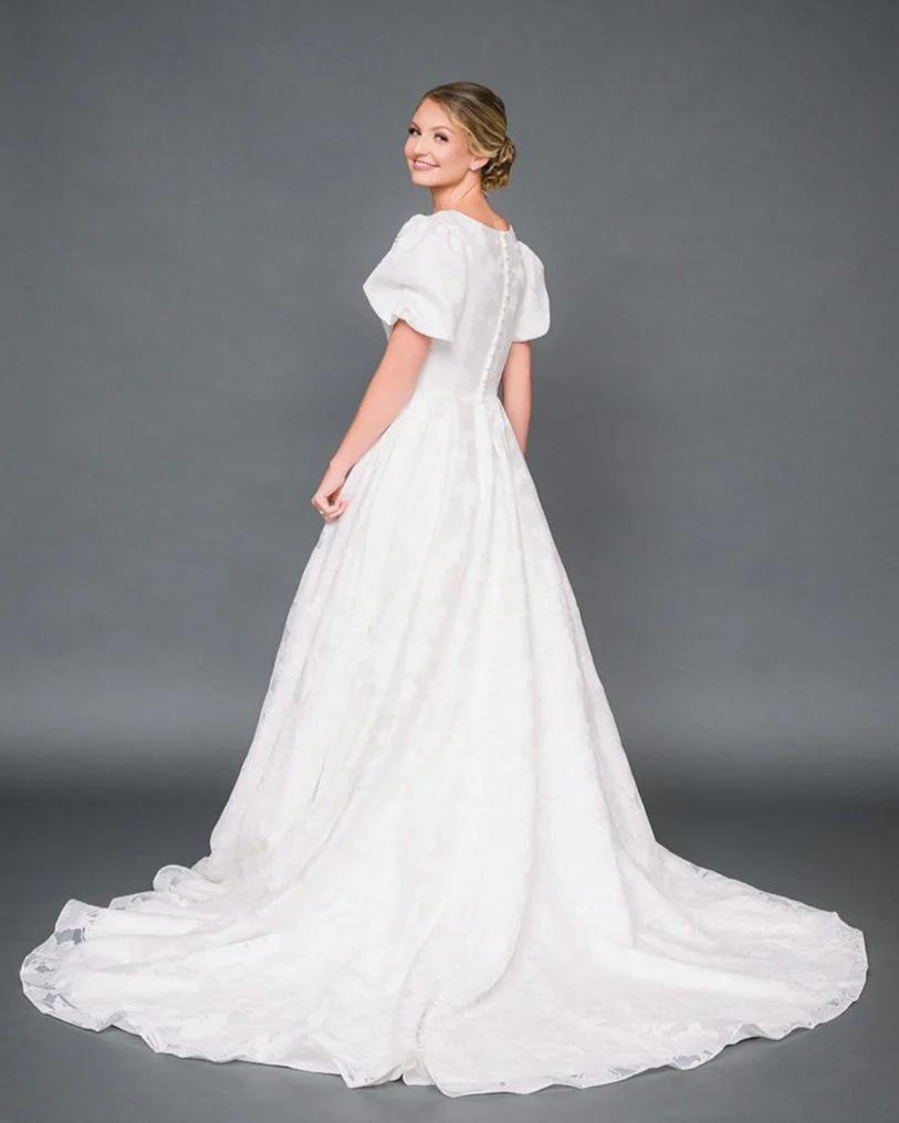 Poppy Modest Wedding Dress
