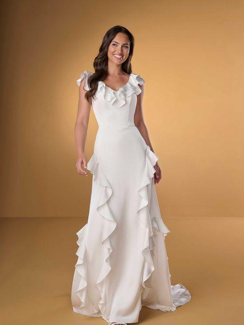 28256 Modest Wedding Dress