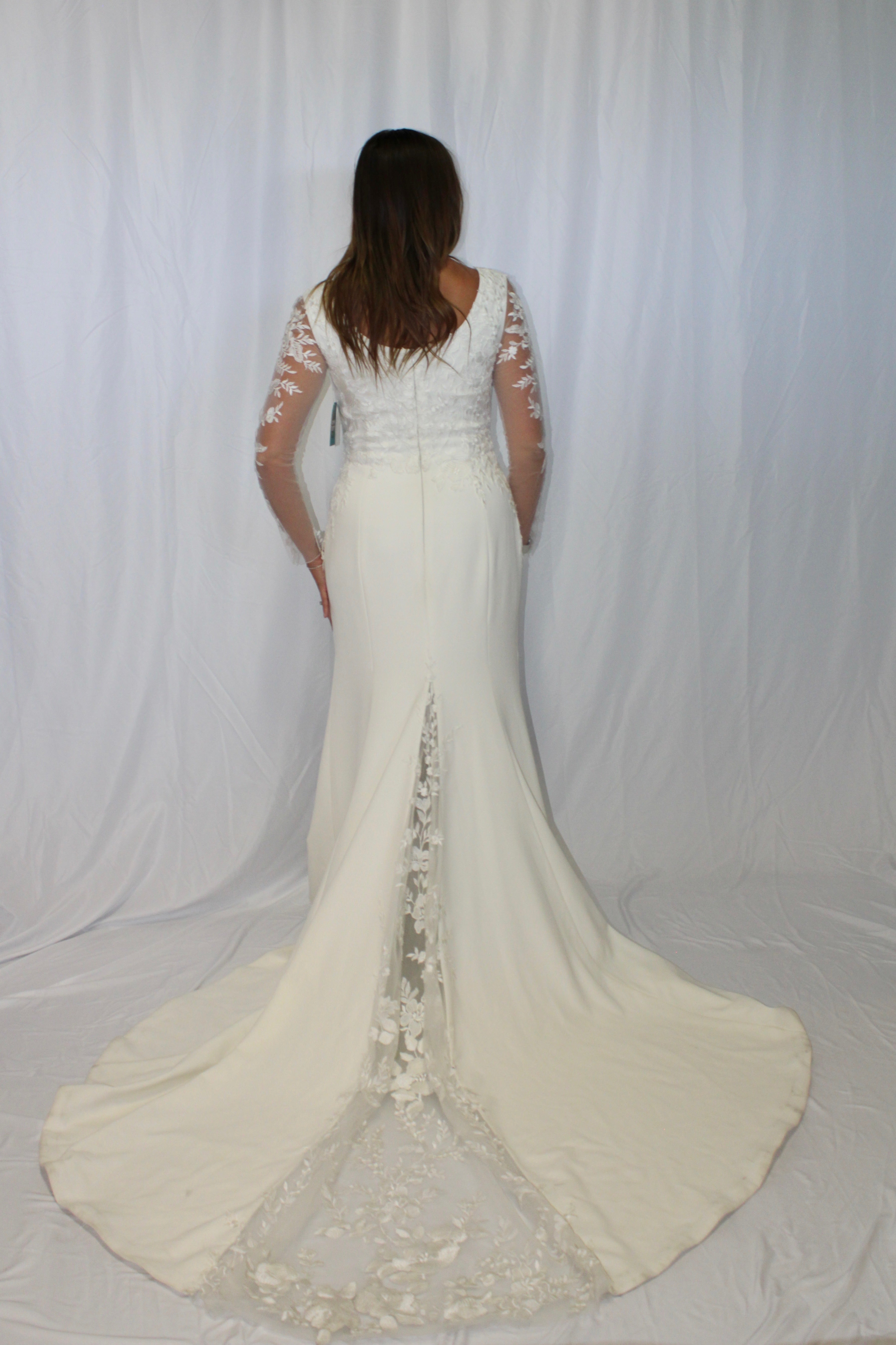 Brae T2287Z Modest Wedding Dress