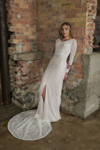 Adely T2283Z Modest Wedding Dress
