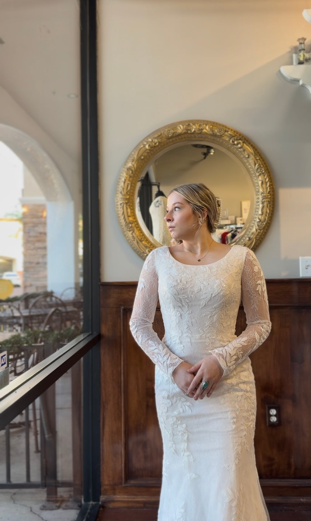 T2492Z Modest Wedding Dress
