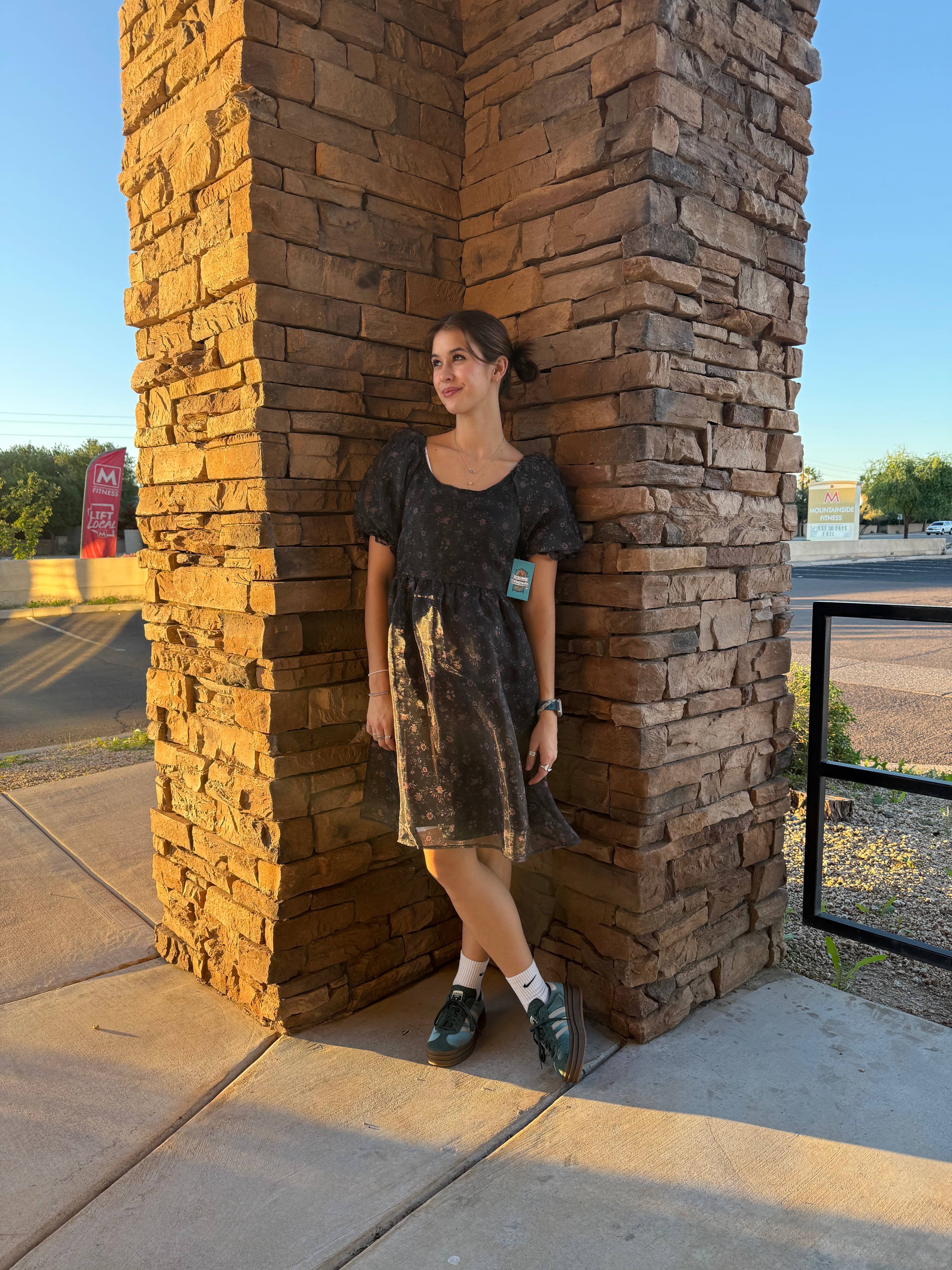 Alta Modest Mini in Black Floral