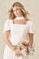 M781 Modest Wedding Dress