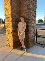 Evangeline Modest Mini in Champagne