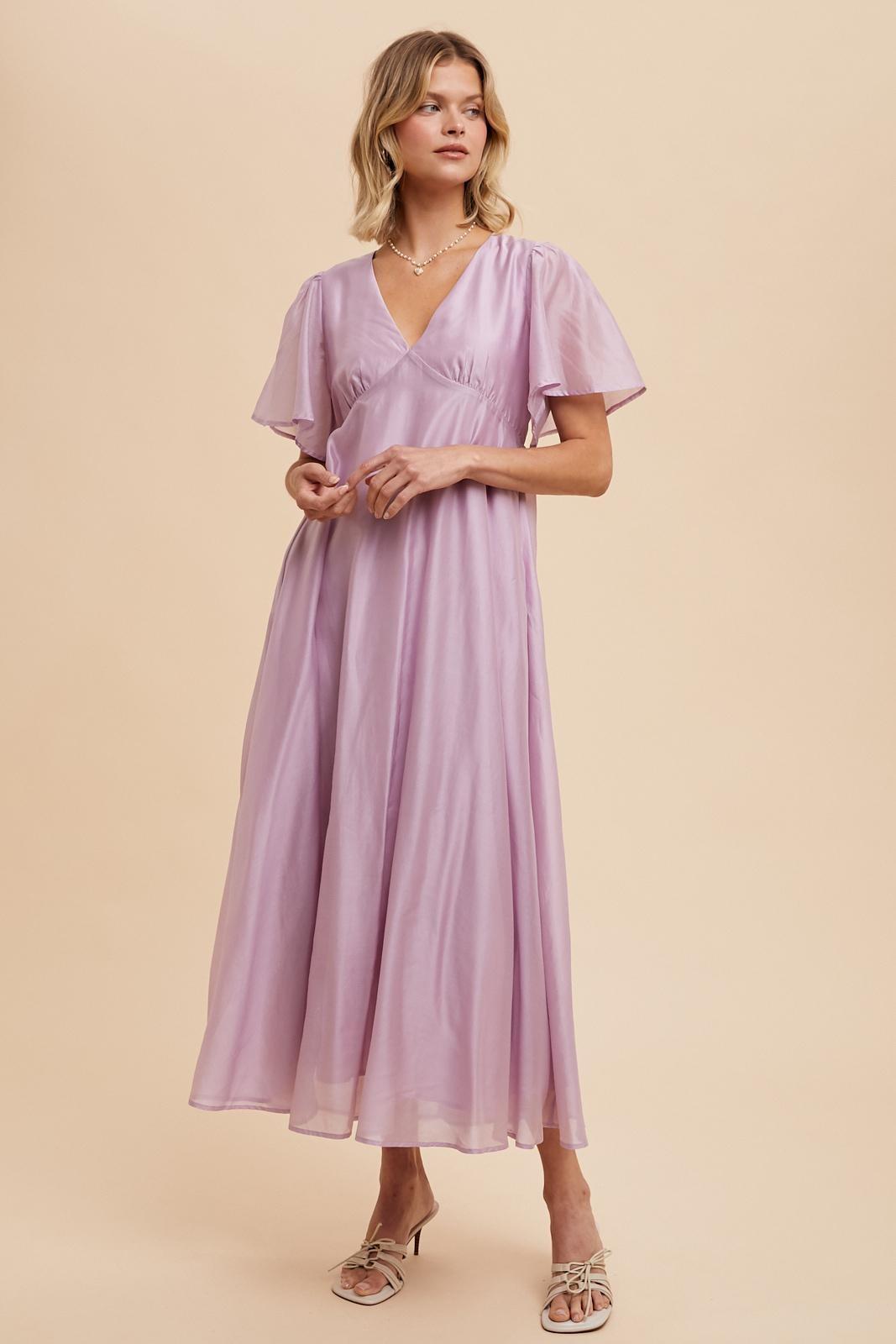 Zilla Modest Maxi in Lilac