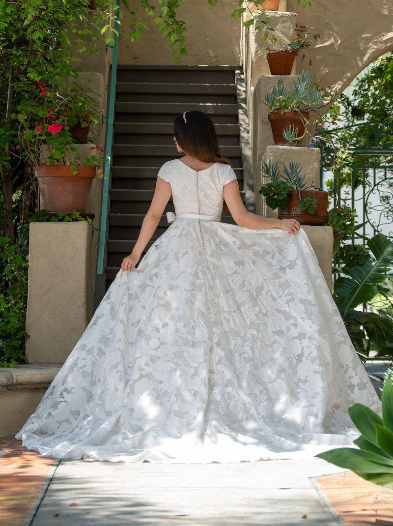 30175 Modest Wedding Dress