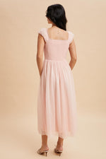 Hazel Modest Maxi in Soft Pink