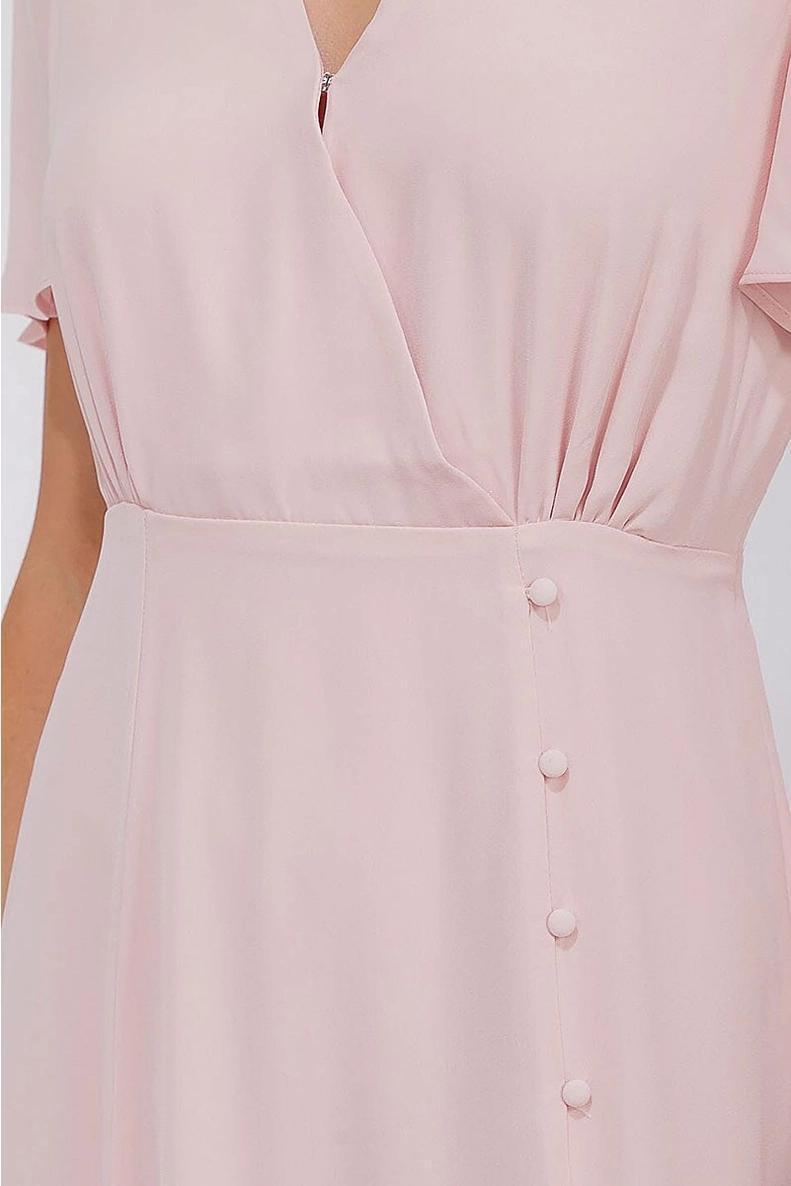 Ellen Modest Maxi in Blush