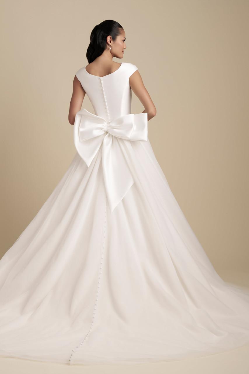 M770 Modest Wedding Dress