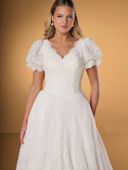 28250 Modest Wedding Dress