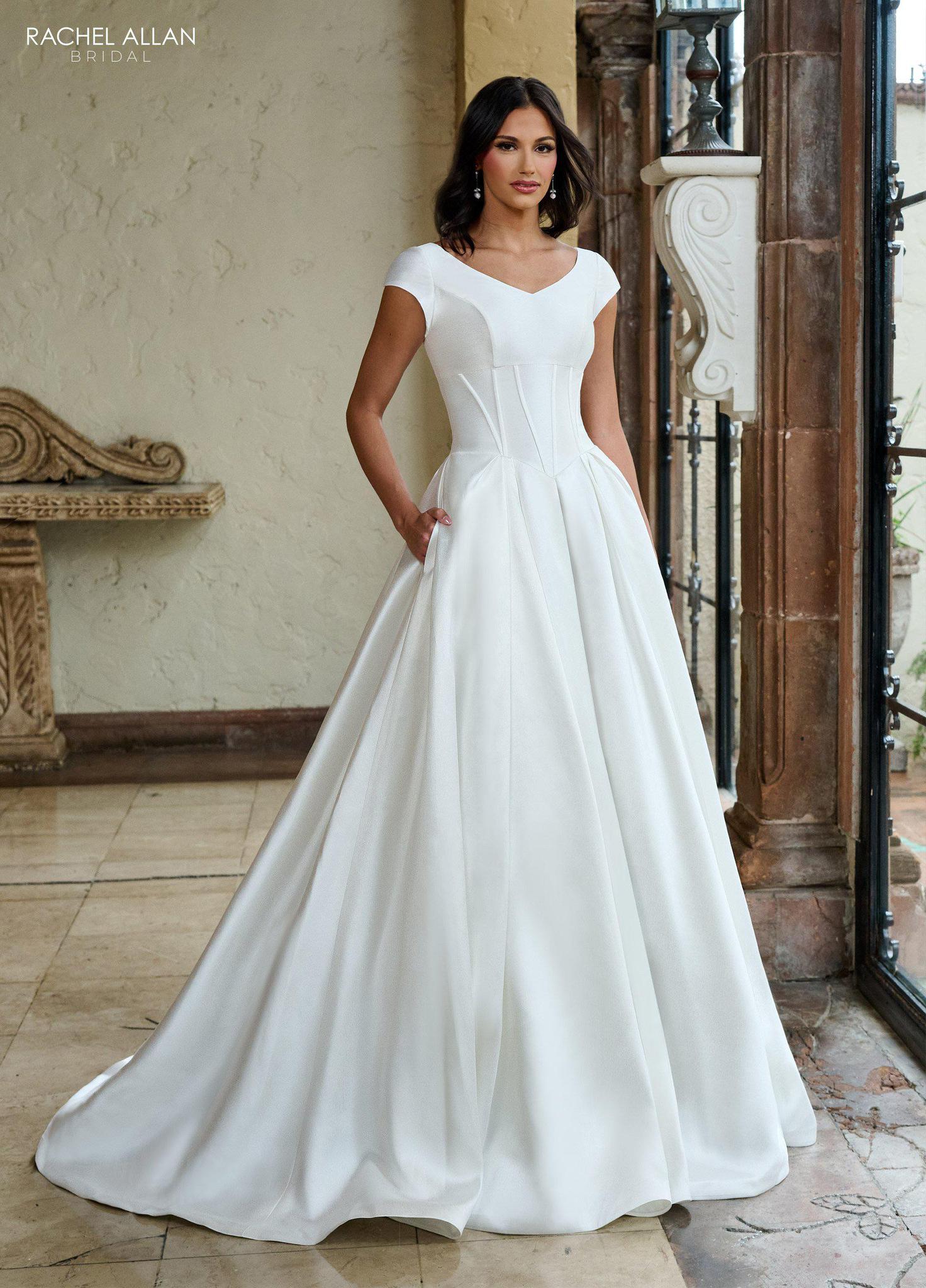 RB7000 Modest Wedding Dress